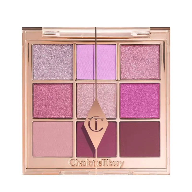 Charlotte Tilbury Aesthetic Scenery Eye Shadow Starlight Pink Soft Light Bicolor Disc Two Color Love Treasure Box Powder Blusher