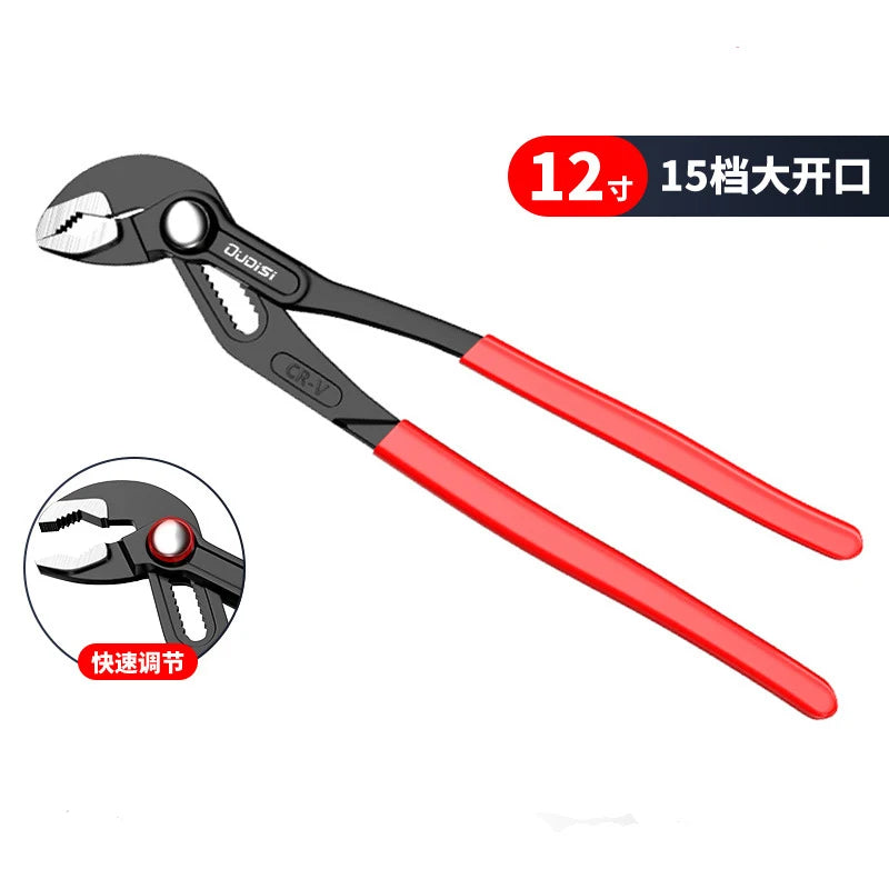 New Design 5inch Mini Adjustable Stenciled Crescent Wrench Small Pipe Pliers Multi Functional Shifting Spanner Pump Clamp