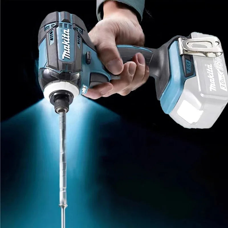 Makita DTD173 18V Cordless Impact Driver LXT BL Brushless Motor Electric Drill Wood/Bolt/T-Mode 180 N·M Rechargeable Power Tools