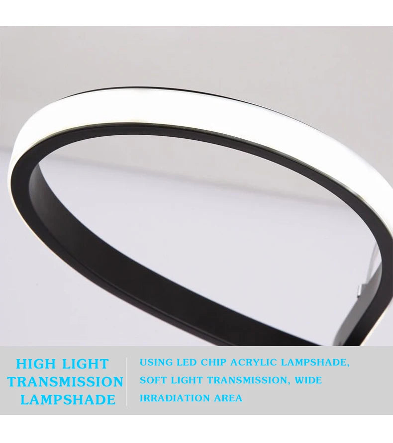 Modern Kitchen Island Pendant Lights Bar Table Dining Room Decor Hanging Lights Remote Dimming Kitchen Led Cord Pendant Lamp