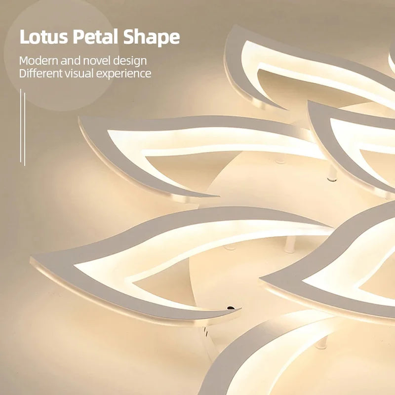 Hot Ceiling Lamp Adjustable Brightness Mobile Phone APP Control Cold and Warm Light Art Decoration Lights