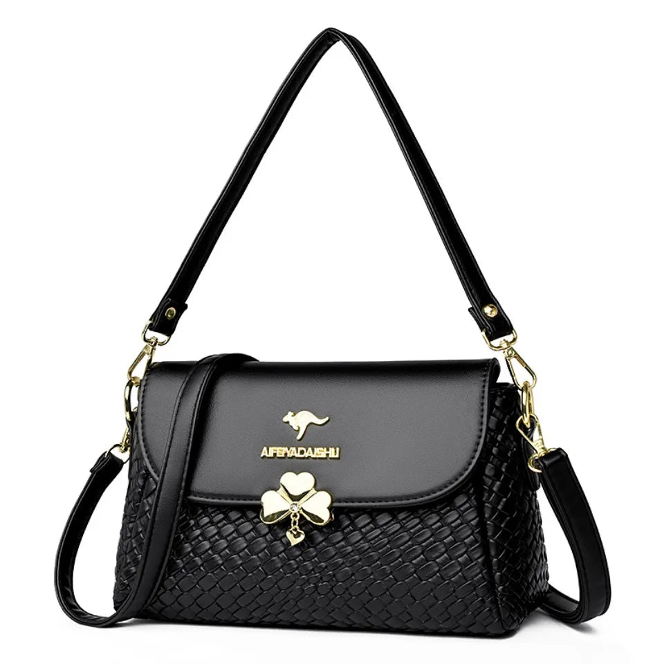 Luxury Handbags Women Bags Designer Crossbody Bags for Women 2025 High Quality Soft Knitting Leather bags Shoulder Bag Sac New