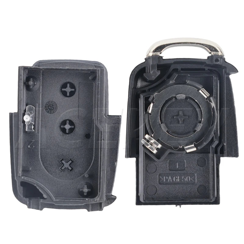 1K0959753G Car Remote Key Fob for VW VOLKSWAGEN Golf Jetta Caddy EOS SIROCCO Tiguan Touran Skoda ID48 chip 433Mhz Flip Key Box