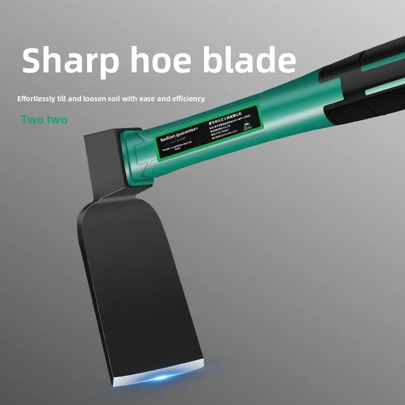 Multifunctional Outdoor Pickaxe  4.6mm Thickness Gardening Tools ,Durable Hoe,Rake,Pickaxe for Digging Planting Weeding