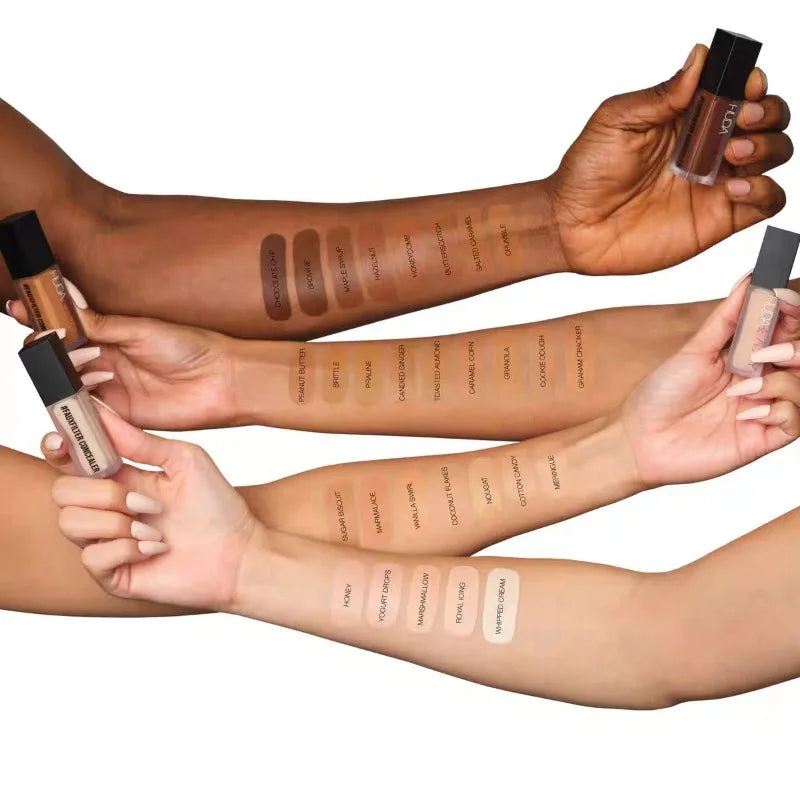 HUDA BEAUTY Faux Filter Luminous Matte Eye Concealer Moisturizing Long Lasting Lightweight Foundation Makeup Liquid Foundation