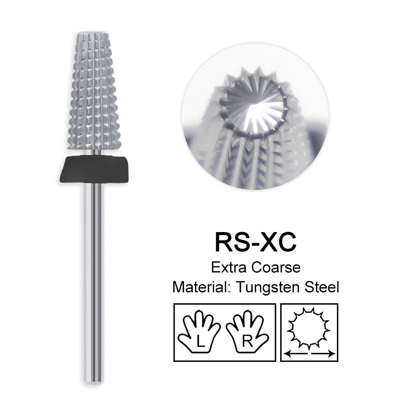 Milling Cutter Golden Carbide Nail Drill Bits For Electric Nail Drill Manicure Machine Pedicure Nail Files Accessories