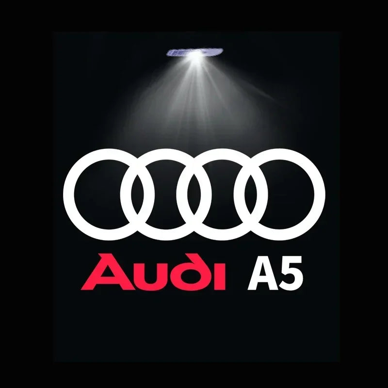 Led Car Door logo Welcome Light For Audi A4 B5 B6 B7 B8 B9 A1 A3 8V 8P 8L A6 C5 C6 C7 A5 A7 A8 Q3 Q5 Q7 TT S3 S6 Sline Quattro