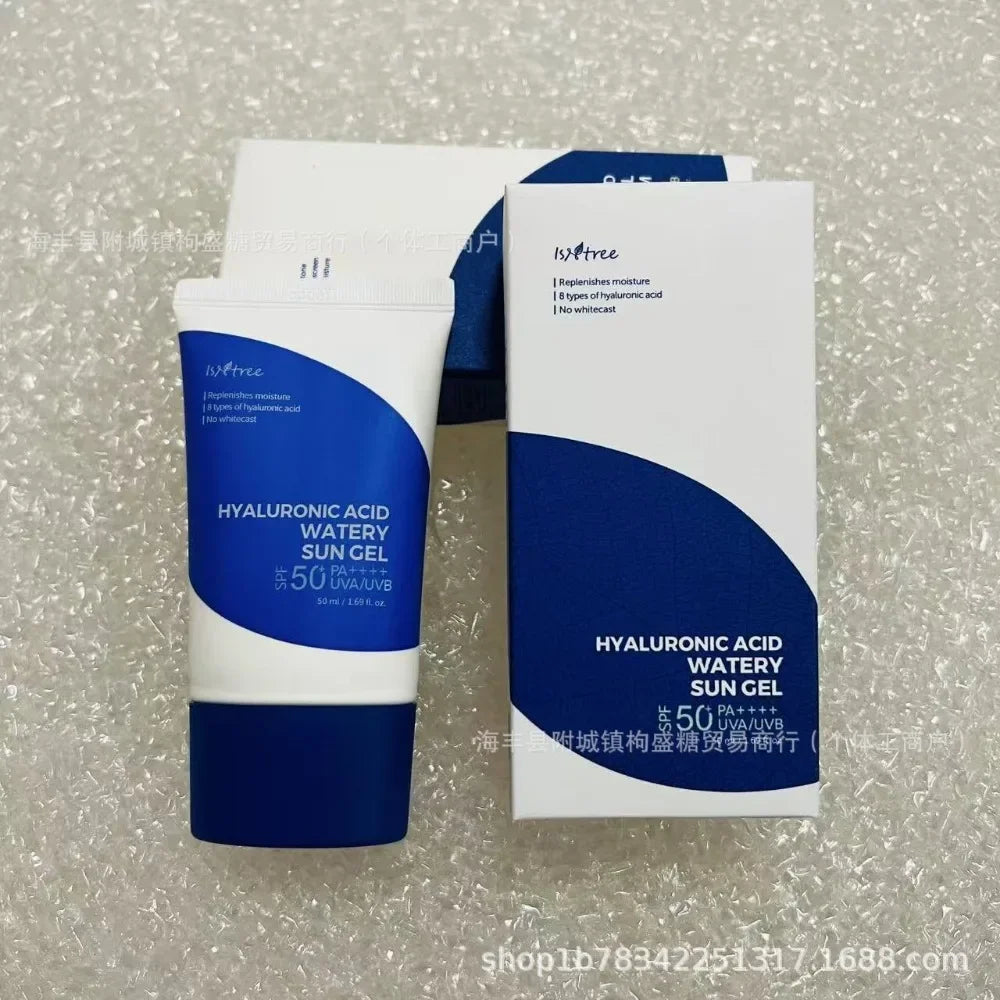 Isntree Hyaluronic Acid Natural Leaf Sunscreen Hyaluronic Acid Refreshing UV-proof No Traces