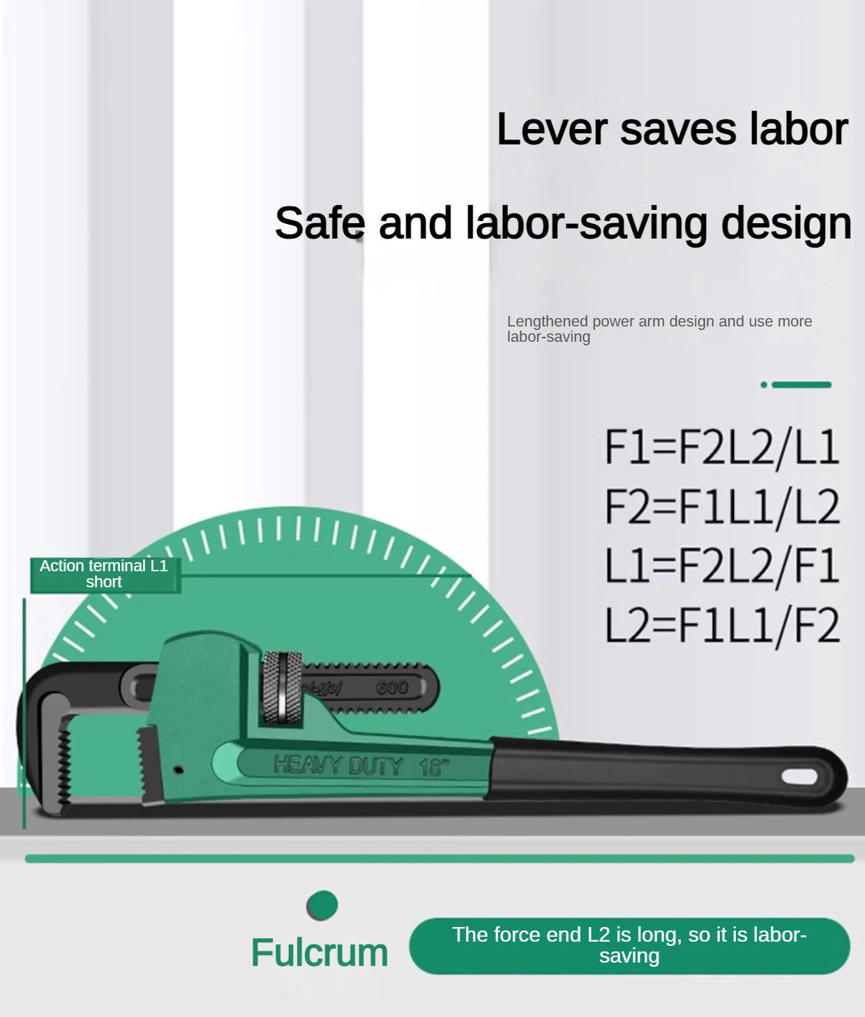 Heavy Duty Pipe Pliers Industrial Plumbing Wrenches Torque Wrench Universal Plumbing Removal and Installation Tool Hand Tools
