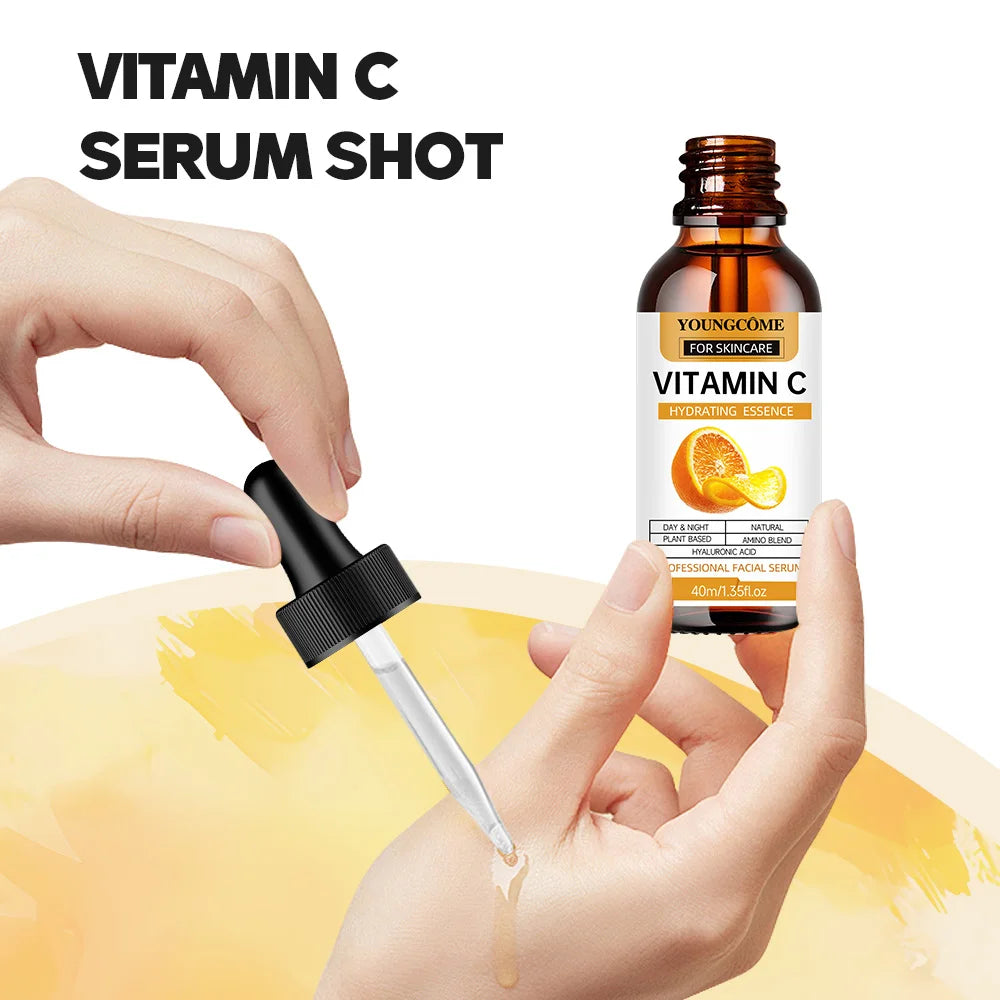 Vitamin C Facial Essence Dark Spot Remover Repair Anti-aging Essence Facial Skin Care Repair Collagen Nourish Skin Care