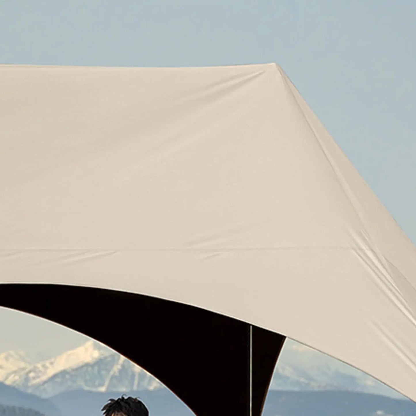 ACamping Gazebo Hexagonal Rainproof Shelter Foldable Quick-opening Windproof Butterfly Picnic Outdoor Shade Tent Outdoor Camping