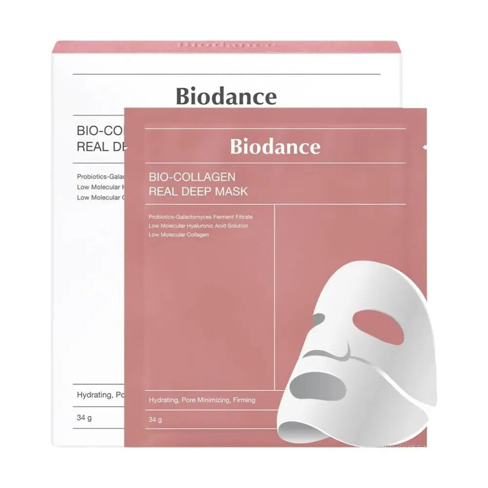 Korean Biodance Bio-Collagen Patch Mask Moisturizing Anti-wrinkle Shrink Pores And Brightening Antioxidant Improve Dullness
