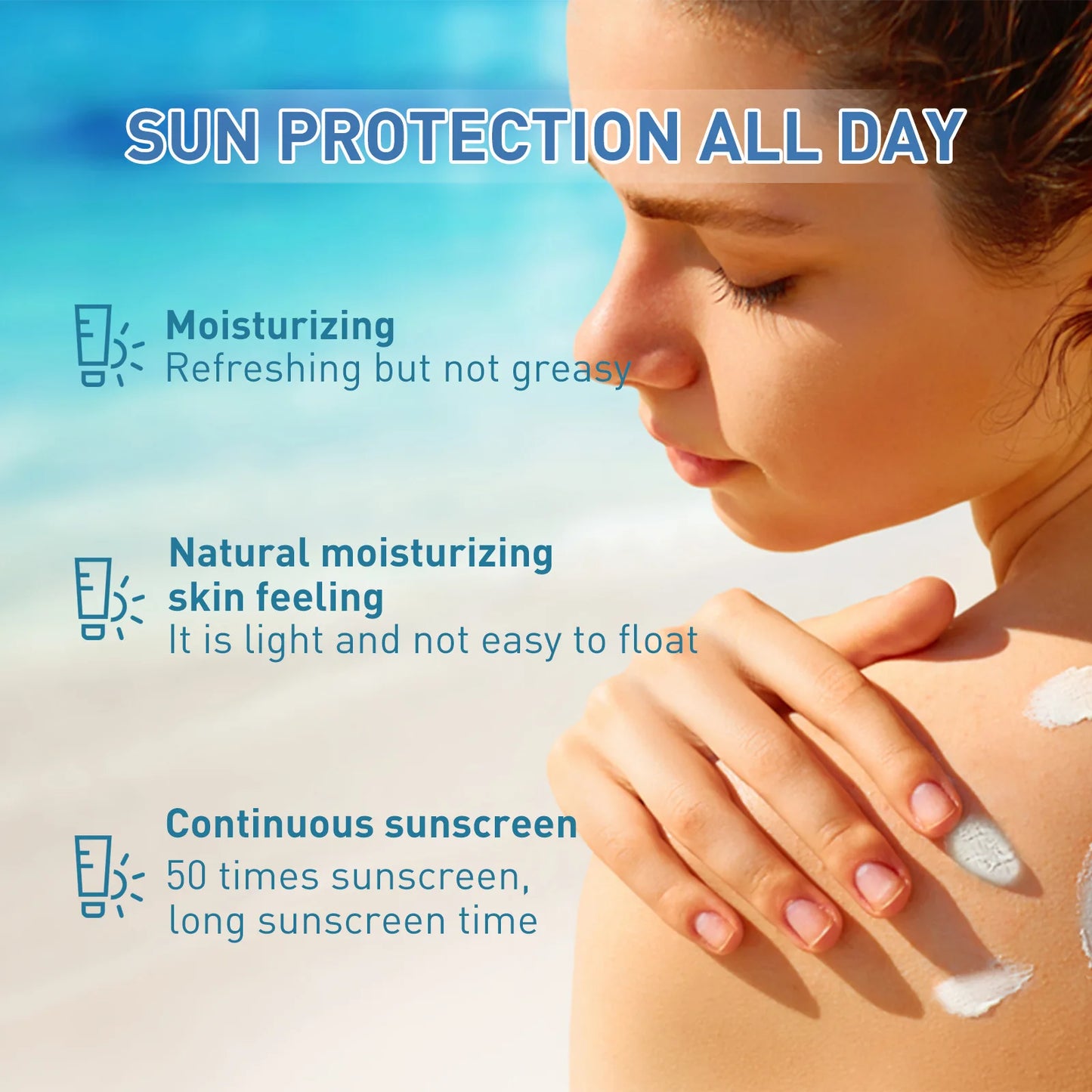 Round LAB Sunscreen for Face PF50+ PA++++ Sun Cream Birch Juice Moisturizing Skin Care Strong UV Protection Sunscreen