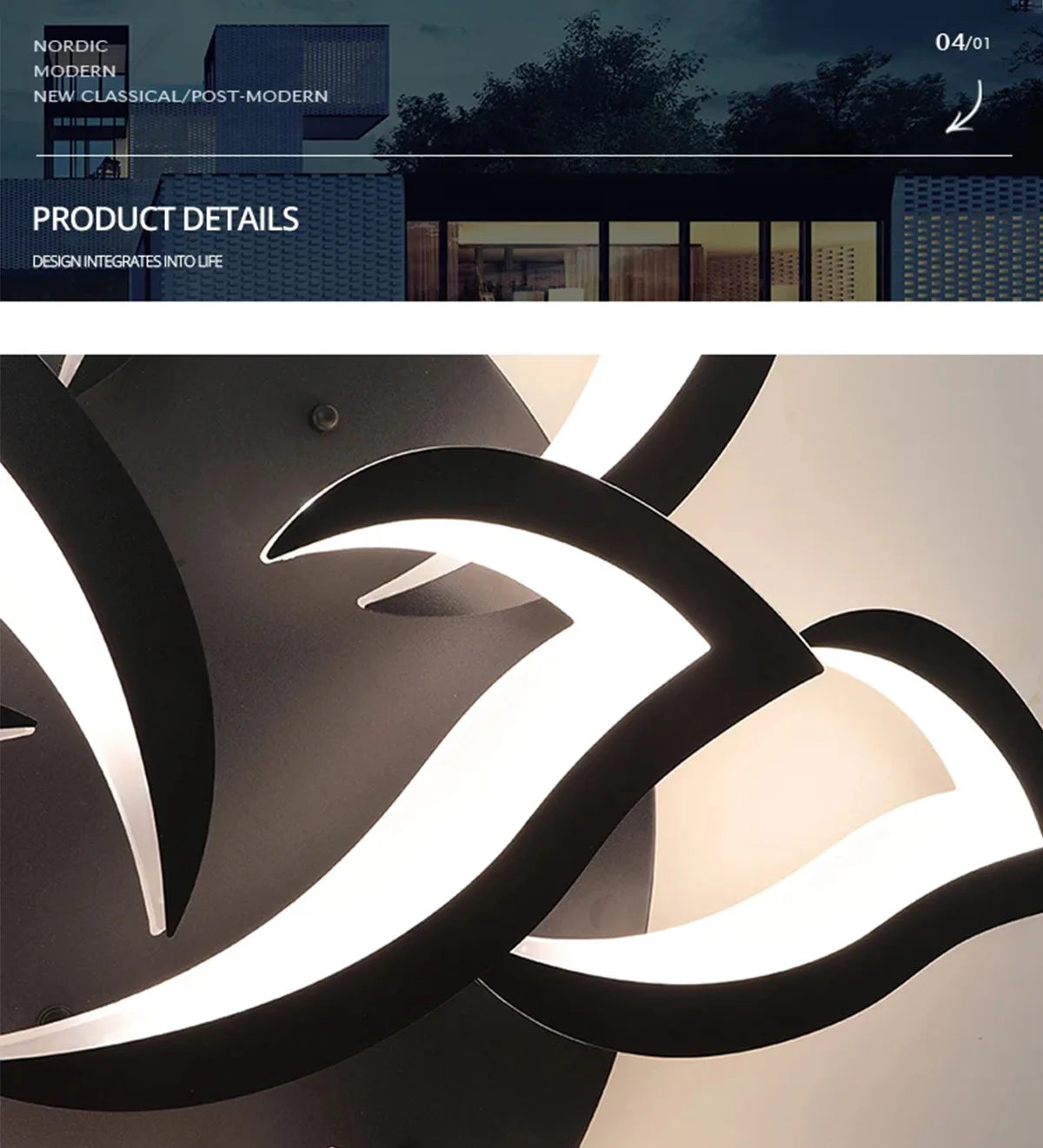 Hot Ceiling Lamp Adjustable Brightness Mobile Phone APP Control Cold and Warm Light Art Decoration Lights