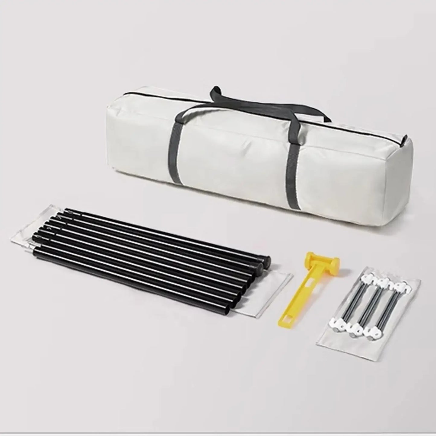 ACamping Gazebo Hexagonal Rainproof Shelter Foldable Quick-opening Windproof Butterfly Picnic Outdoor Shade Tent Outdoor Camping