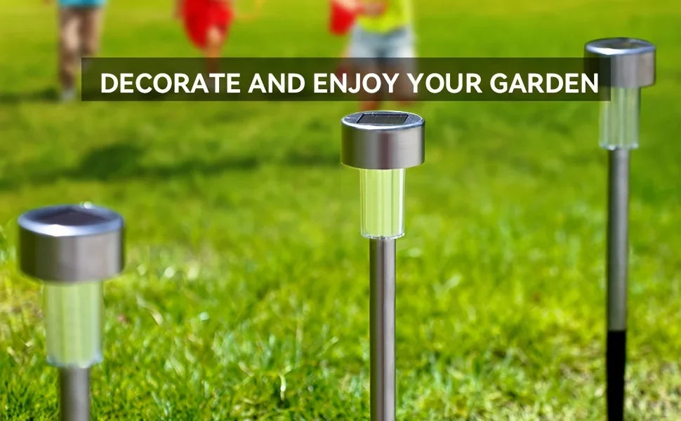 Outdoor Solar Landscape Lawn Lights,  Garden Lights, Waterproof Decoration Lights for  Pathways, Patio, Yards, Lawns, Walkways