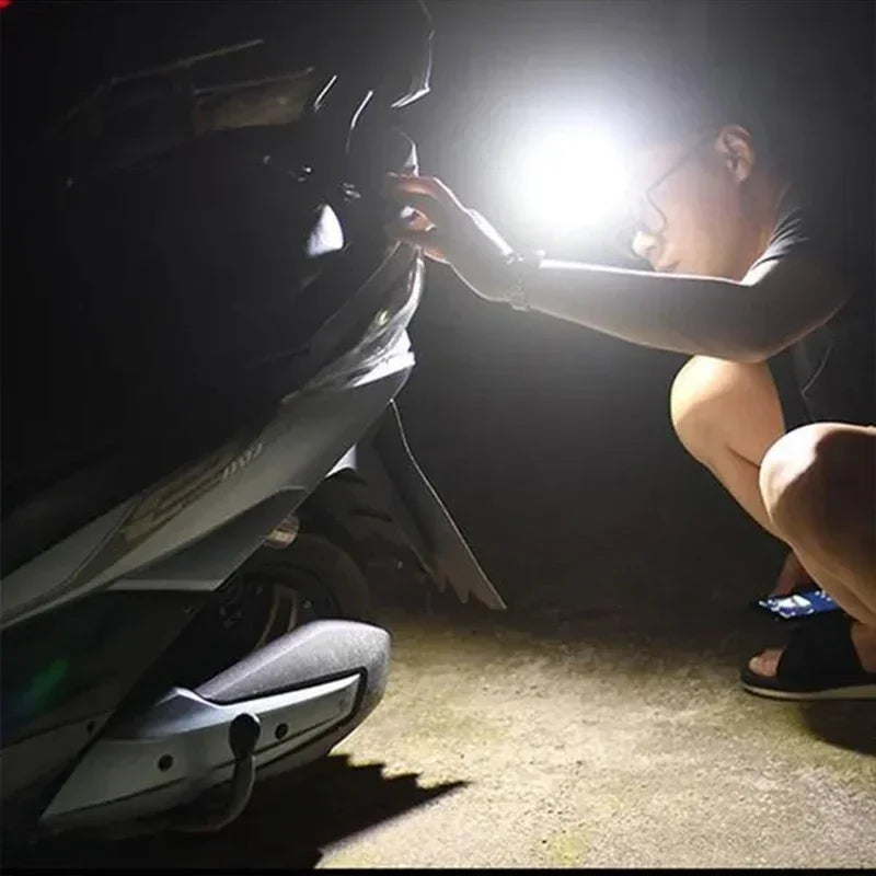 Sensor Headlamp USB Rechargeable LED Flashlight XPE+COB Torch Camping Waterproof Headlight for Outdoor Fishing Lantern 1/2/3PCS