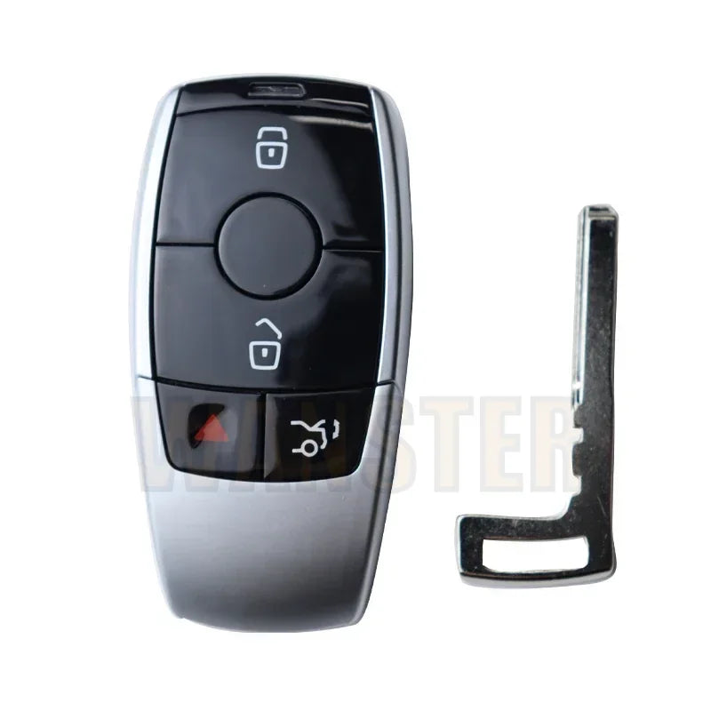 3 4 Bottons Car Key Fob Case Shell Housing for Mercedes Benz A C E S G Class GLC CLE CLA GLB GLS W177 W205 W213 W222 X167 AMG