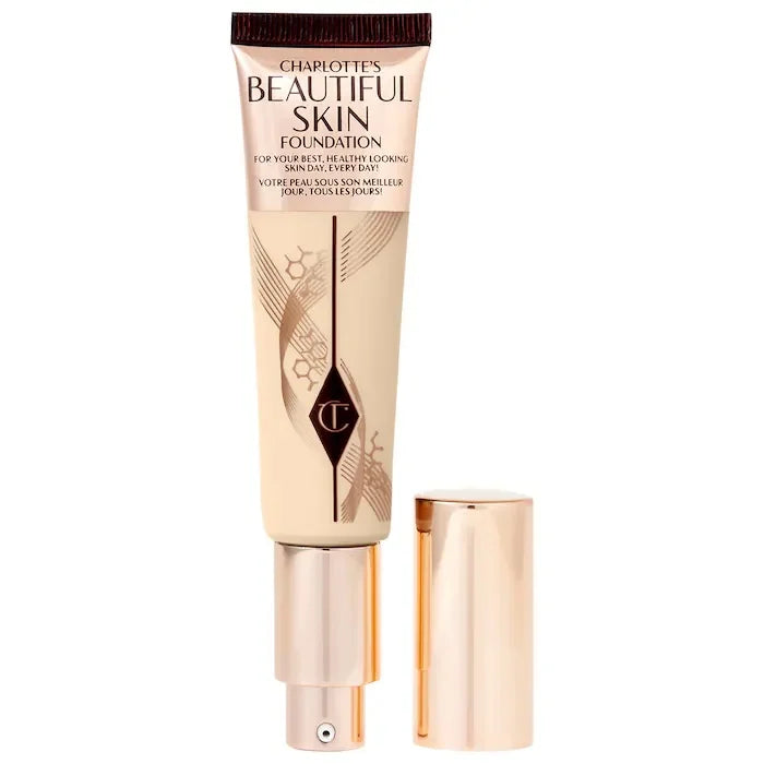 Charlotte Tilbury CT The Soft Light Essence Foundation Is Fine Smooth Concealing Moisturizing and Long-lasting for Dry Skin