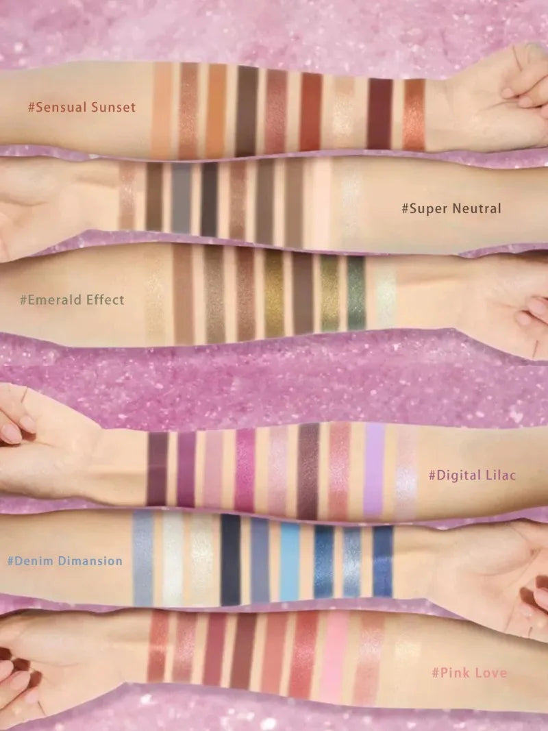 Charlotte Tilbury Aesthetic Scenery Eye Shadow Starlight Pink Soft Light Bicolor Disc Two Color Love Treasure Box Powder Blusher