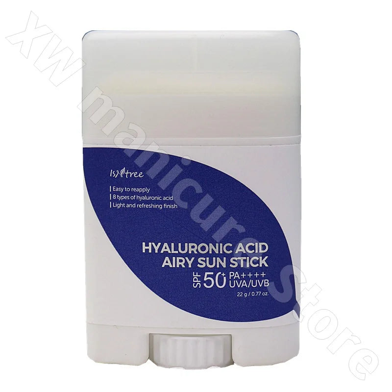Isntree Hyaluronic Acid Shuang Air Sunscreen Stick 22g Isolated UV Outdoor Portable and Long-lasting SPF50 PA++++