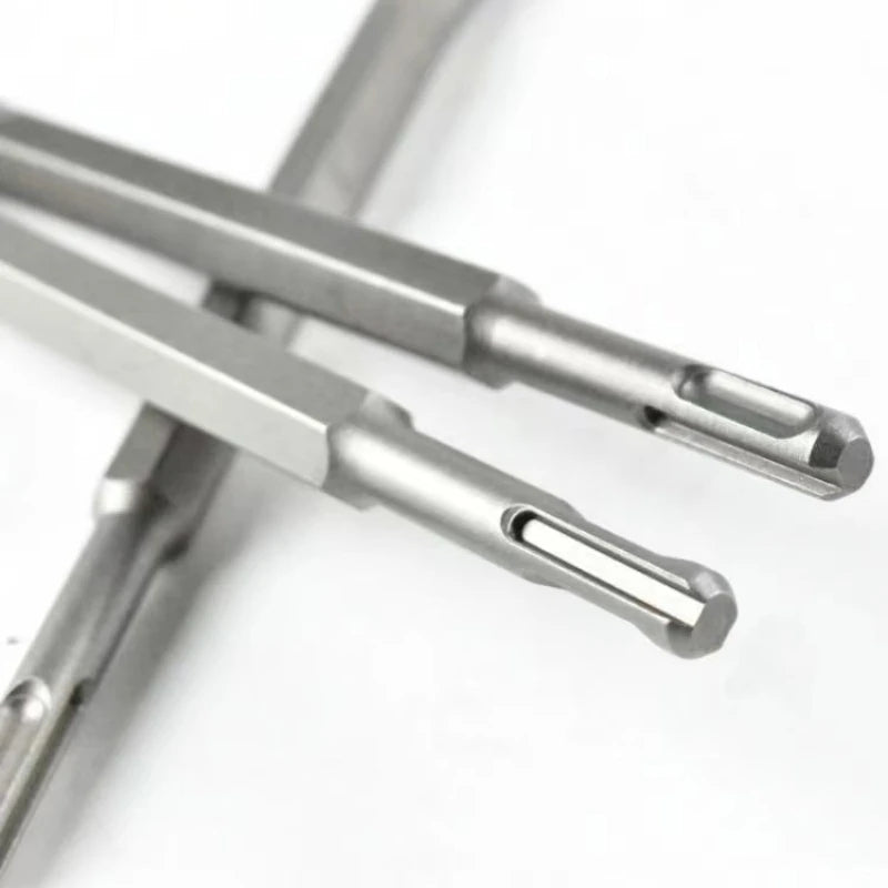 250mm Chisel Set SDS Plus Shank Electric Hammer Drill Bit Point Groove Flat Chisel Masonry Tools for Concrete Brick Wall Rock