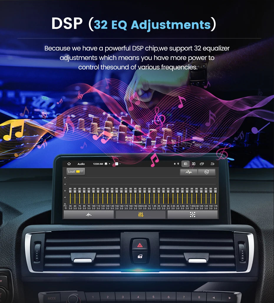 4G LTE 128GB Android 14 Car Multimedia Radio Player For BMW 3 Series E60 E61 E63 E64 5 Series E90 E91 E92 E93 CarPlay Navigation