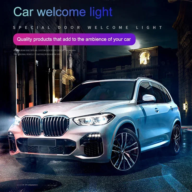 LED Car Door logo Projector Lamps Welcome Light For BMW E90 E91 E92 E93 E60 E61 F10 F07 E63 E64 F12 F13 F30 E87 F20 Accessories