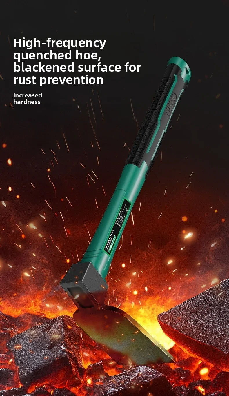 Multifunctional Outdoor Pickaxe  4.6mm Thickness Gardening Tools ,Durable Hoe,Rake,Pickaxe for Digging Planting Weeding