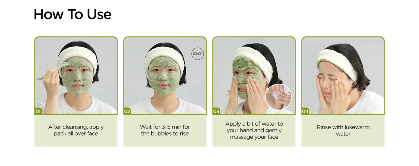 Holy Basil Sparking Bubble Mask 90g.