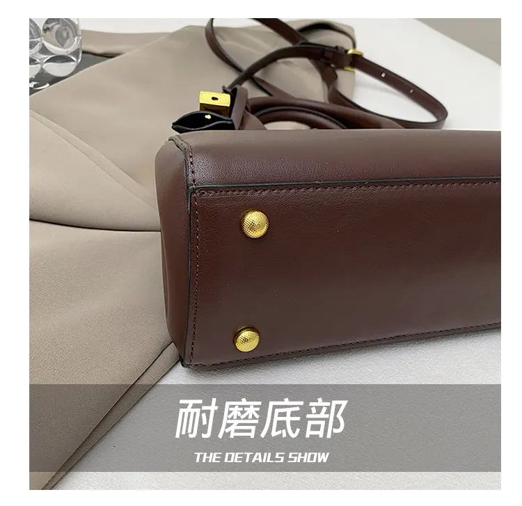 Stylish Large Single Shoulder Bag For Women 2026 Spring Collection Zipper Closure Handbag Ladies Shoulder Tote Purse