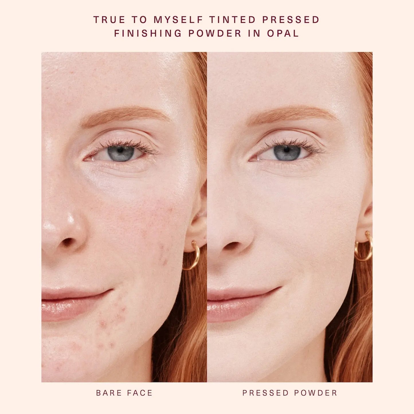 Rare Beauty True To Myself Tinted Pressed Finishing Powder Instantly Blur Smooth Reduce Shine and Set Makeup With Natural Finish