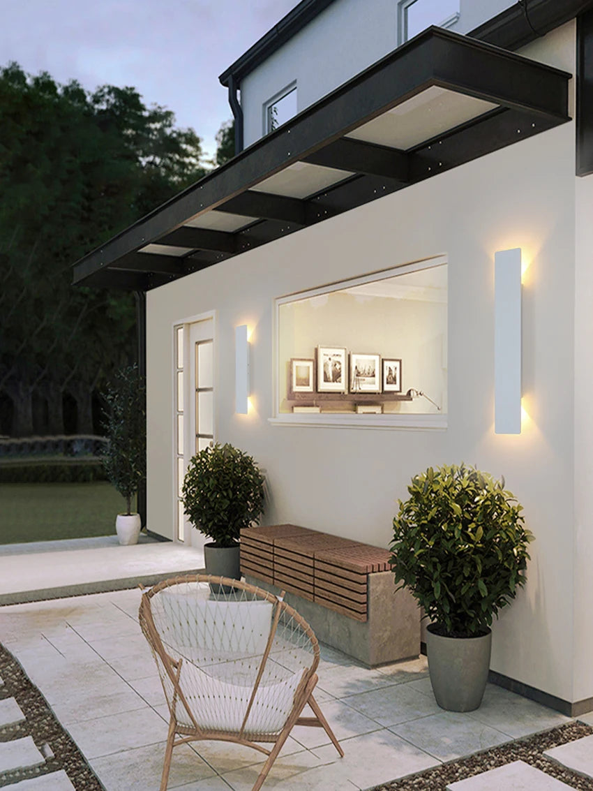 Modern Led Waterproof Outdoor Up Down Wall Lamp  Aluminum 18w LED Wall Light Indoor Decorated Wall Sconce