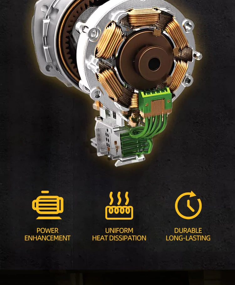 Dewalt DCF880 3300RPM Brushless Impact Wrench High Torque Cordless Electric Wrench Tire Repair Tool Rechargeable Power Tools