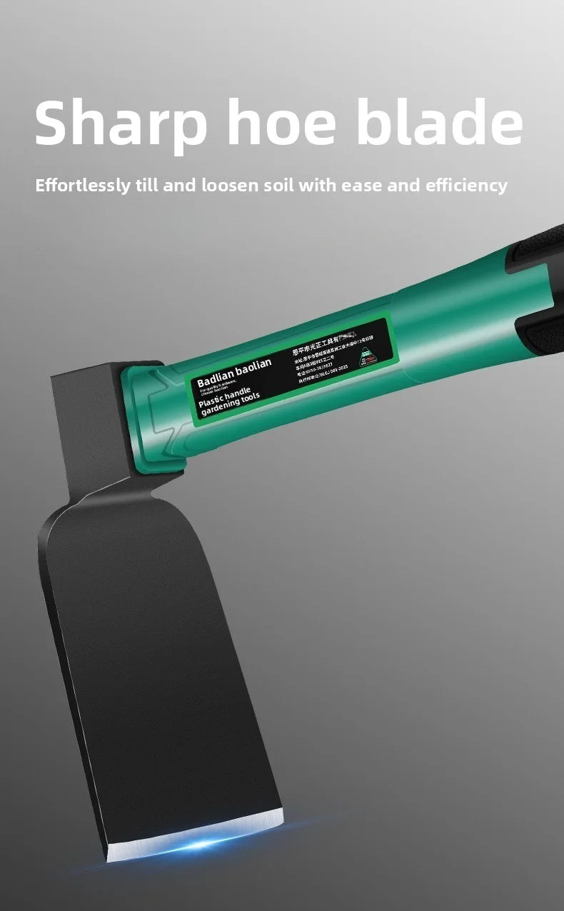 Multifunctional Outdoor Pickaxe  4.6mm Thickness Gardening Tools ,Durable Hoe,Rake,Pickaxe for Digging Planting Weeding