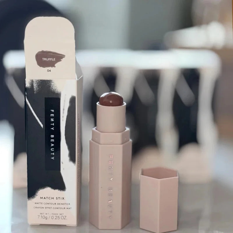 Fenty Beauty Contouring Stick Foundation Makeup Can Naturally The Face Make It Look Smaller Moisturizing Texture Silky Smooth