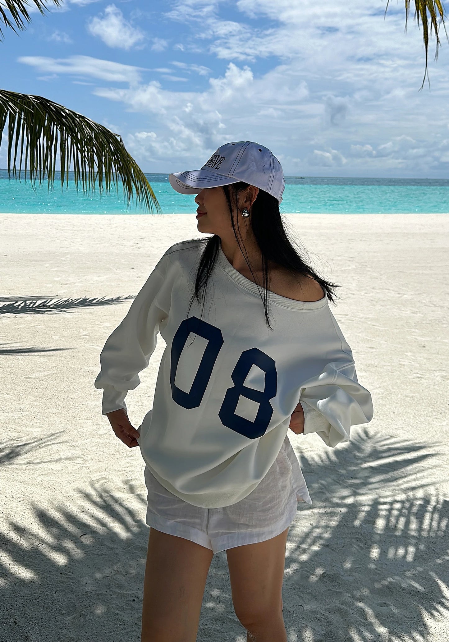 Tawaaiw American Retro Y2k Graphic Hoodie Long Sleeve Off Shoulder Korean Fashion Loose Harajuku Women's Sweatshirts Autumn Tops