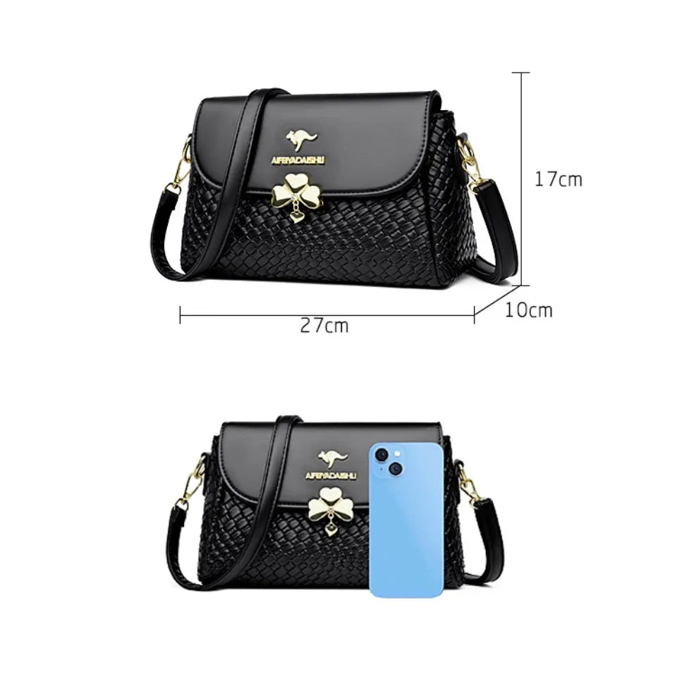 Luxury Handbags Women Bags Designer Crossbody Bags for Women 2025 High Quality Soft Knitting Leather bags Shoulder Bag Sac New