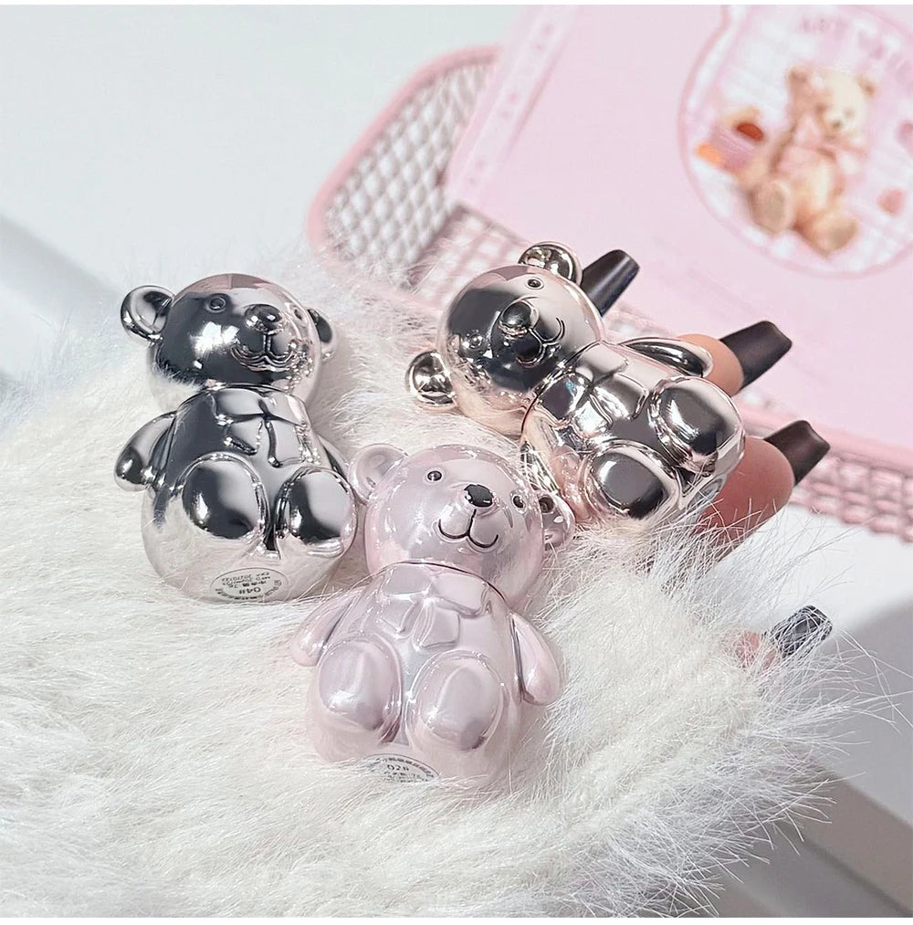 ART VALUE 7PC Makeup Sets Include 3 Colors Matte Lip Mud,1 Pressed Powder,1 Blush,1 Eyes Palette,1 Necklace Beauty Makeup Sets