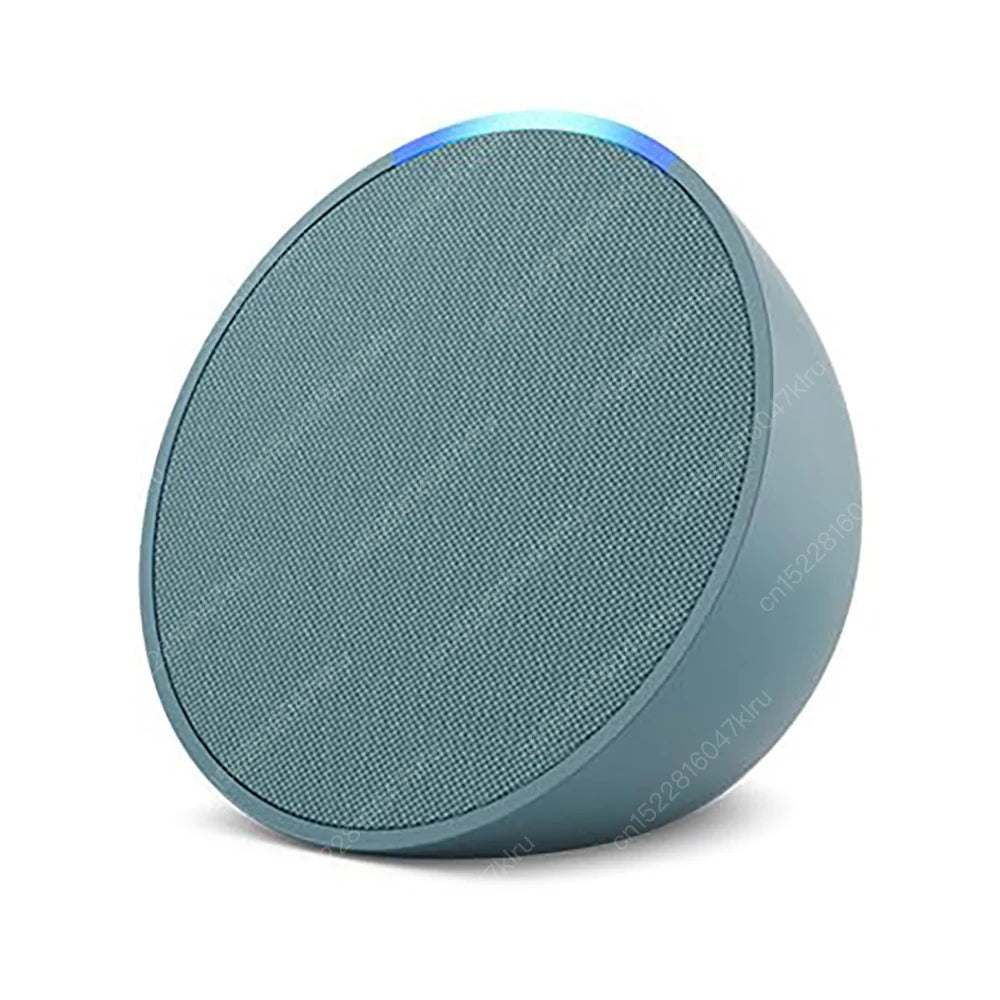 Original Alexa Dot Pop 5th Generation Smart Mini Wifi Home BT Alexa Speaker Horn with Sound Control Voice Assistant and Clock