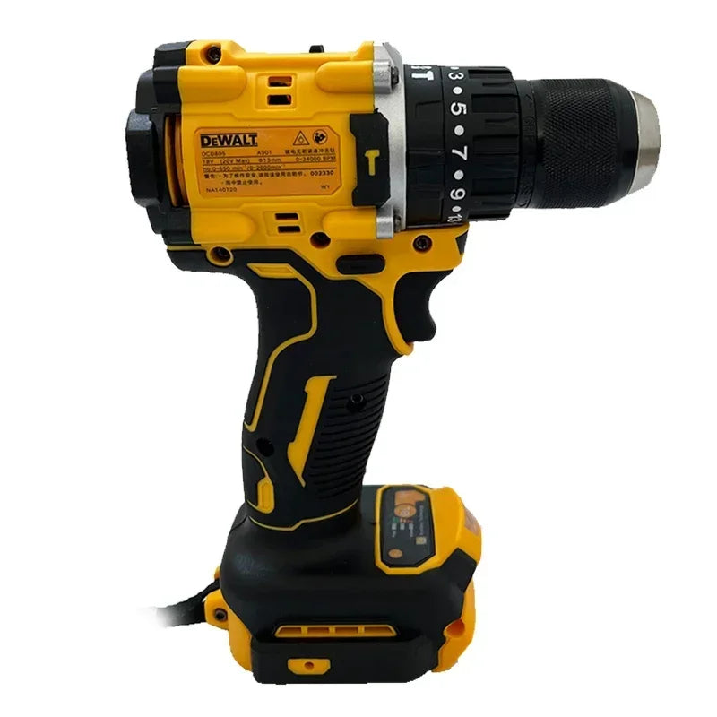 DEWALT DCD805 Brushless Impact Drill Cordless Electric Screwdriver Multi-Function Hand Drill 20V Rechargeable Power Tool