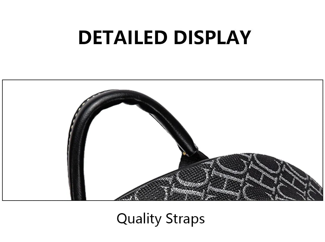 CH Luxury Brand Backpack New Designer Large Capacity Fashionable Versatile Campus Bag for Male and Female Students