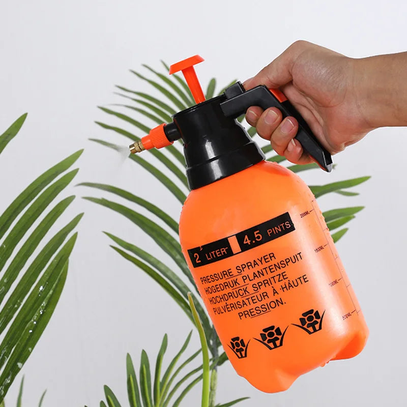 2L watering pot household thickened watering pot for watering flowers durable air pressure watering pot disinfection gardening w