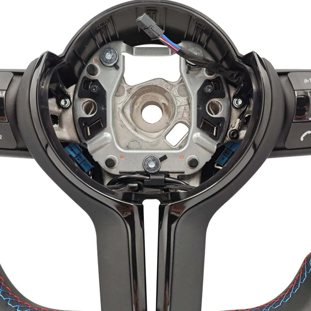M Sport Steering Wheel for BMW Flat Bottom F01 F06 F10 F11 F12 F20 F21 F22 F25 F26 F30 F31 F32 F33 F34 F36 M3 F80 M4 F82 M5 F90