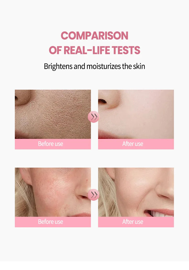 Pink Collagen PDRN Capsule Cream with Niacinamide Cream for Uneven Skin Tone Lightweight Face Moisturizer Non Greasy care