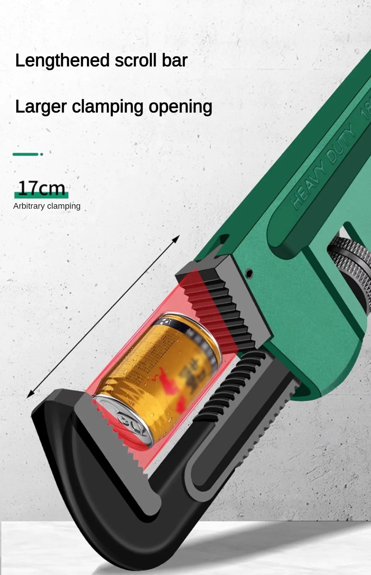 Heavy Duty Pipe Pliers Industrial Plumbing Wrenches Torque Wrench Universal Plumbing Removal and Installation Tool Hand Tools