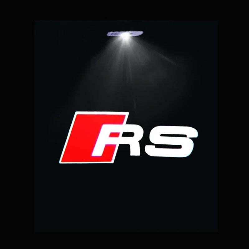 Led Car Door logo Welcome Light For Audi A4 B5 B6 B7 B8 B9 A1 A3 8V 8P 8L A6 C5 C6 C7 A5 A7 A8 Q3 Q5 Q7 TT S3 S6 Sline Quattro