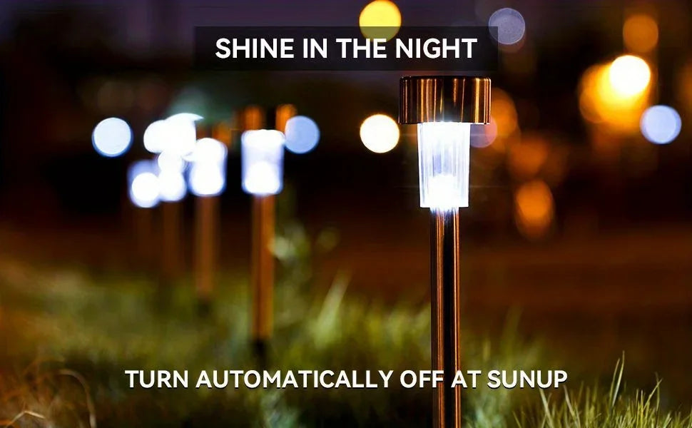 Outdoor Solar Landscape Lawn Lights,  Garden Lights, Waterproof Decoration Lights for  Pathways, Patio, Yards, Lawns, Walkways