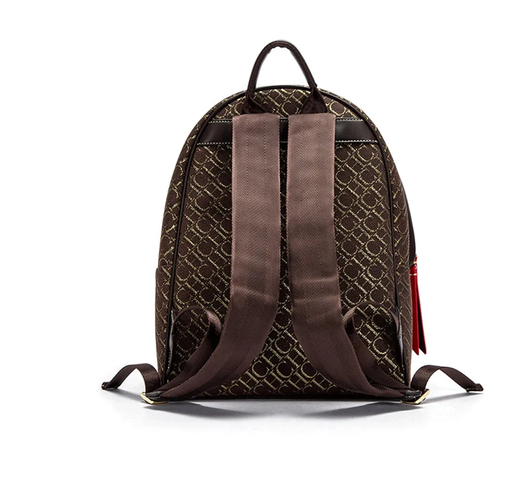 CH Luxury Brand Backpack New Designer Large Capacity Fashionable Versatile Campus Bag for Male and Female Students