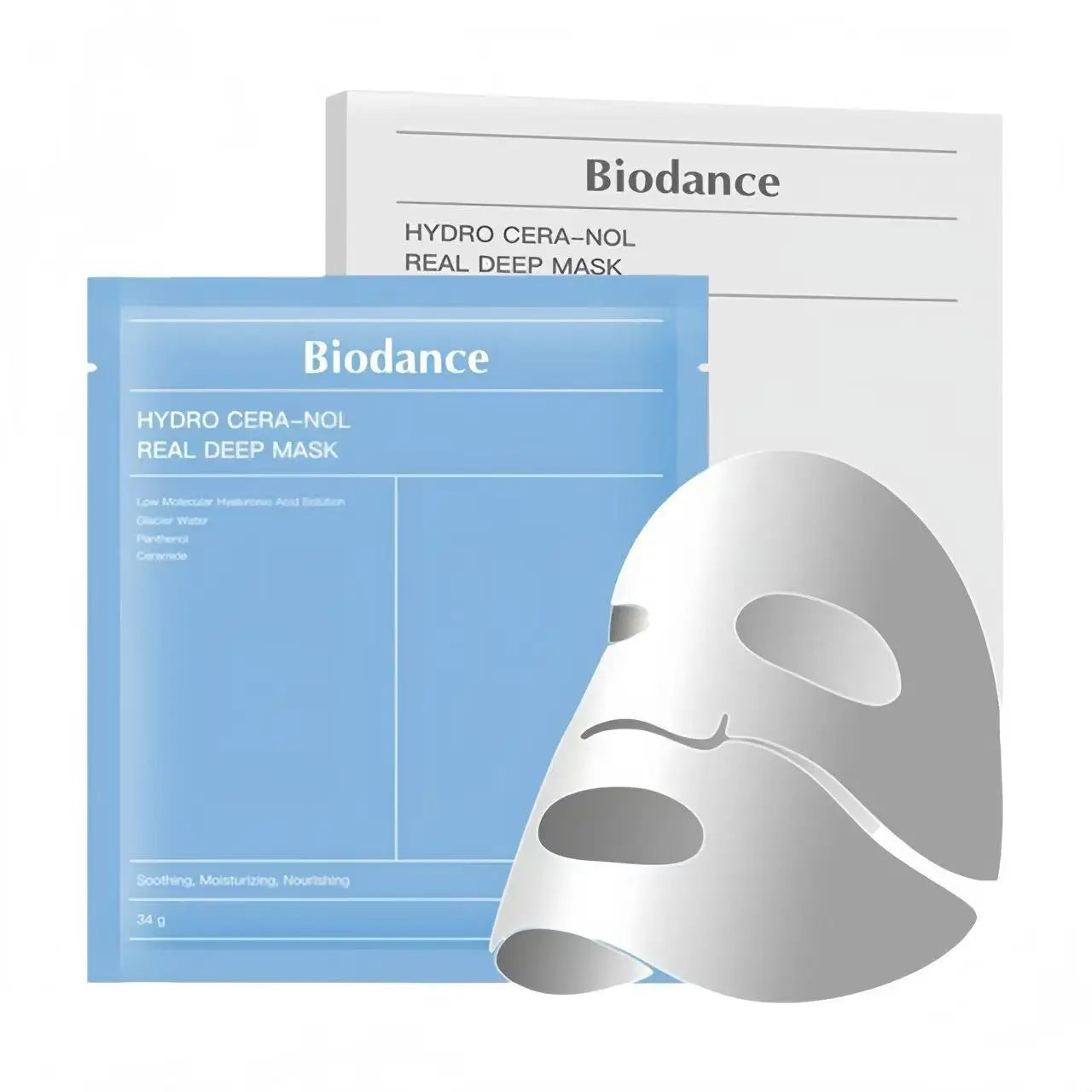 Korean Biodance Bio-Collagen Patch Mask Moisturizing Anti-wrinkle Shrink Pores And Brightening Antioxidant Improve Dullness